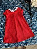 Robe rouge 5 ans