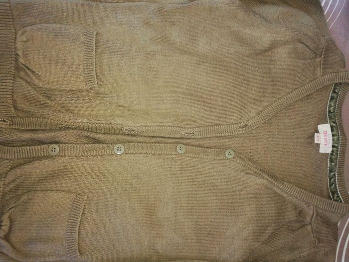 Gilet 2 ans beige - photo numéro 2