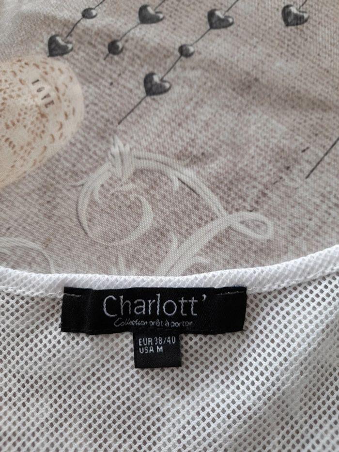 T. shirt Charlott'lingerie Taille M - photo numéro 3