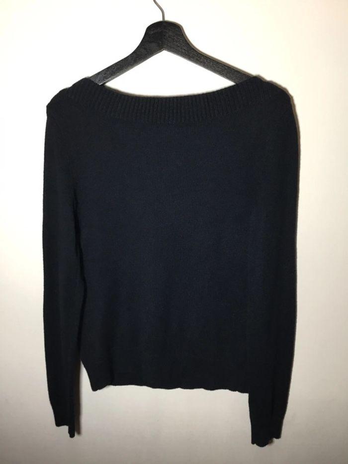 Pull hiver pour femme Lauren Ralph Lauren Petite couleur noire taille M 009 - photo numéro 2