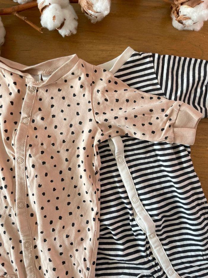 Lot de 2 pyjamas bébé H&M - photo numéro 2