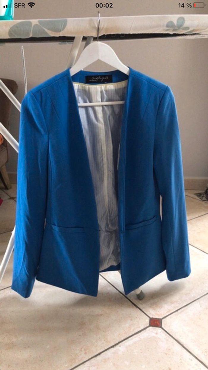 Veste bleu c&a - photo numéro 2