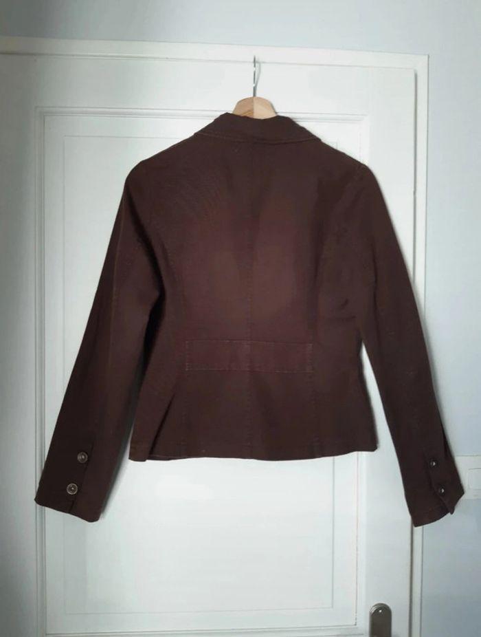 Veste blazer marron Cache Cache T36 - photo numéro 3