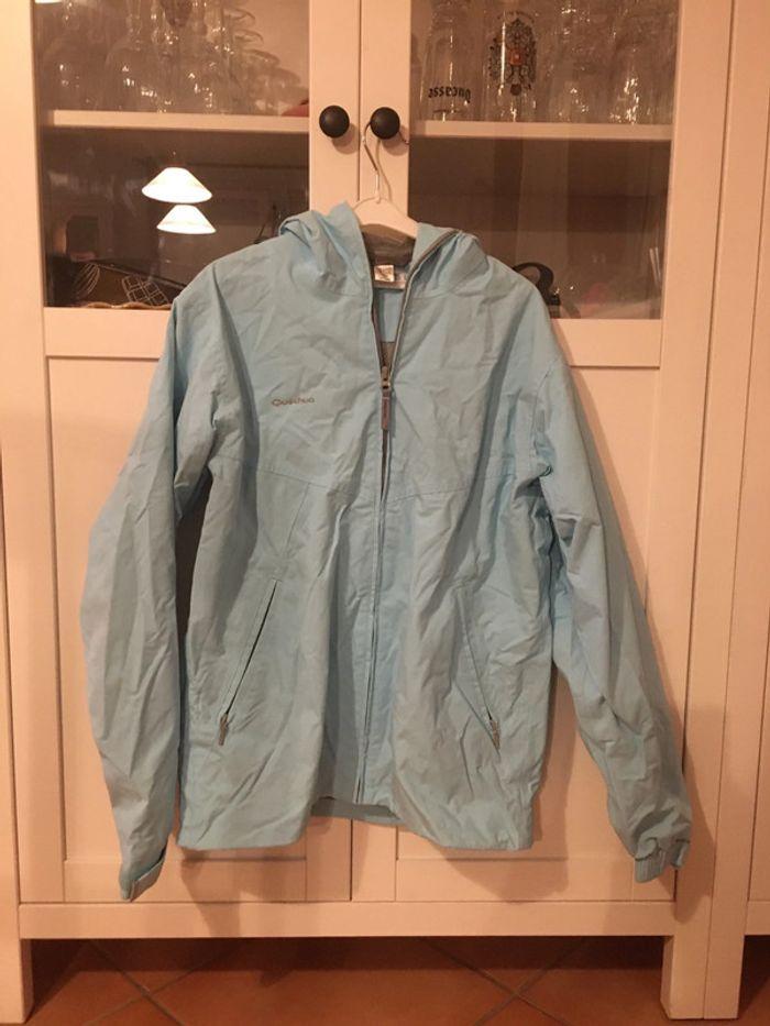 Coupe vent/ imperméable 14 ans bleu - photo numéro 1