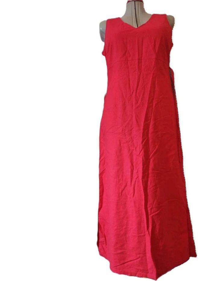 Robe longue rouge 3 Suisses Taille 42 - photo numéro 2