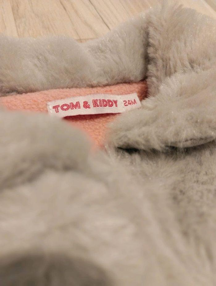 Joli manteau tout doux, Tom & Kiddy, taille 24 mois. - photo numéro 3