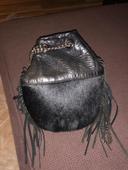 Petit sac cuir noir