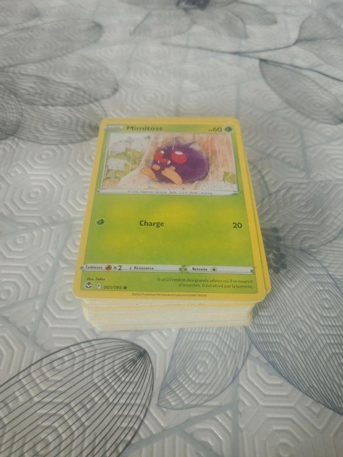 Lot 103 carte pokemon tempête argenté