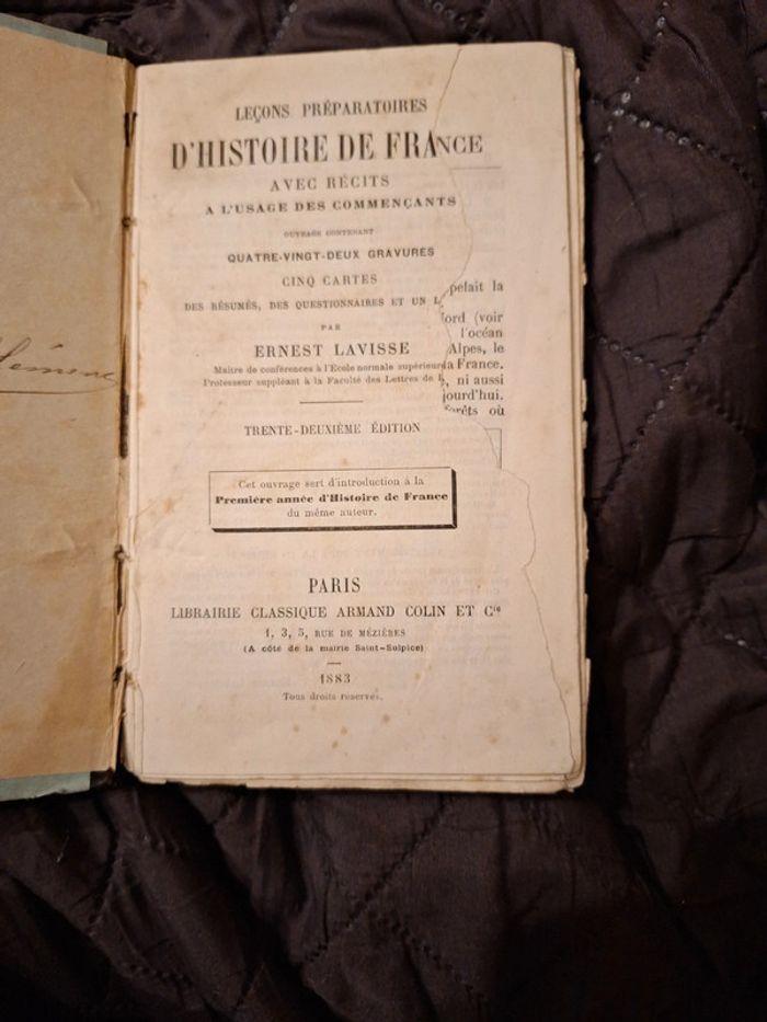 Livre ancien 1883 - photo numéro 2