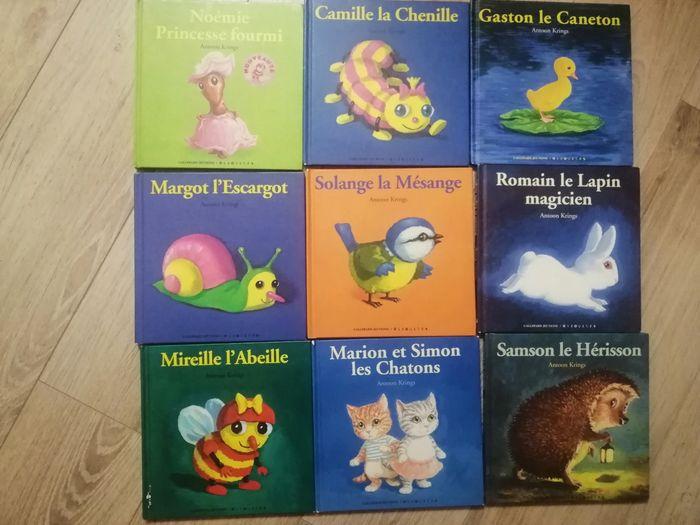 Lot de 9 livres les drôles de petites bêtes - photo numéro 1