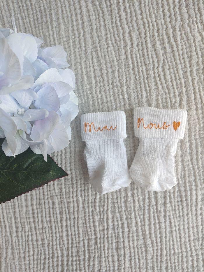 Chaussettes bébé personnalisé - photo numéro 5