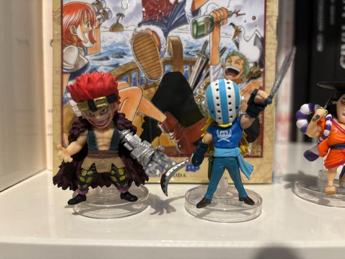 Lot One Piece Figurine x12 Onepi no mi Gashapon Bandai Japon - photo numéro 6