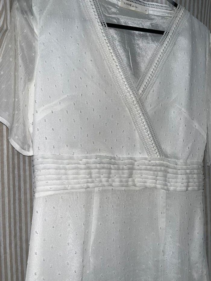 Sublime robe blanche taille S - photo numéro 2