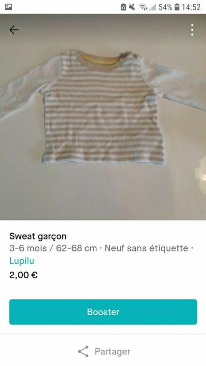 Sweat garçon en très bon état