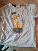 T-shirt roi lion