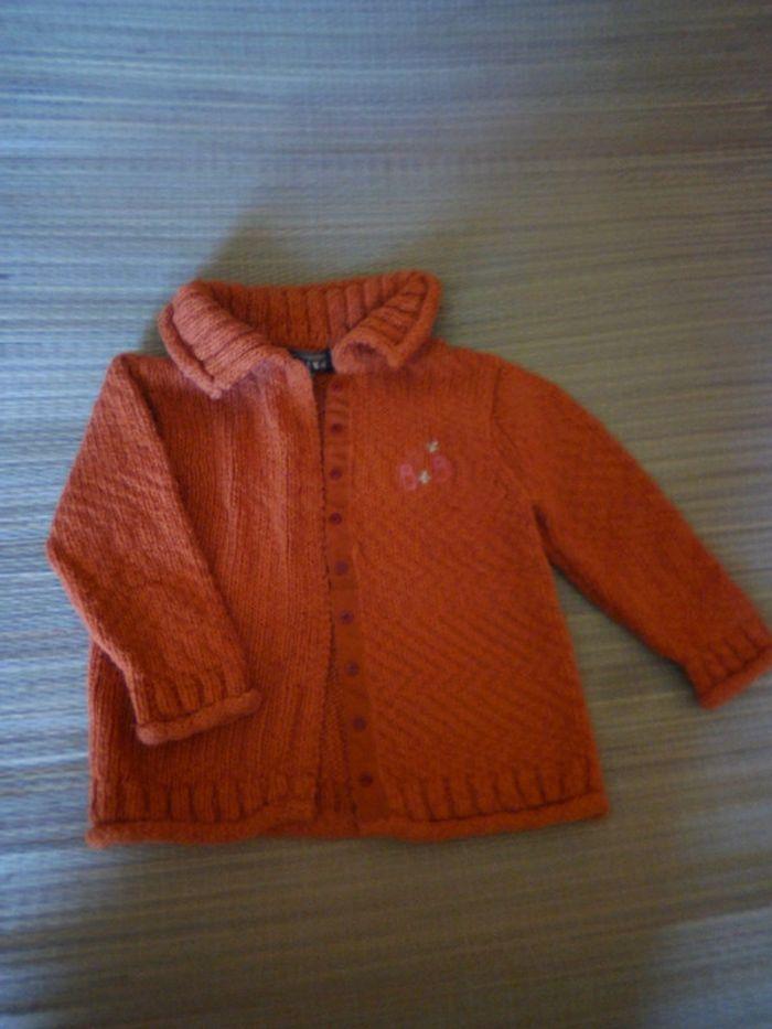 Veste orange - photo numéro 1