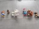 Peluches , woody, chien..etv