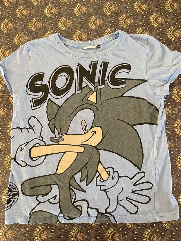 T-shirt sonic - photo numéro 1