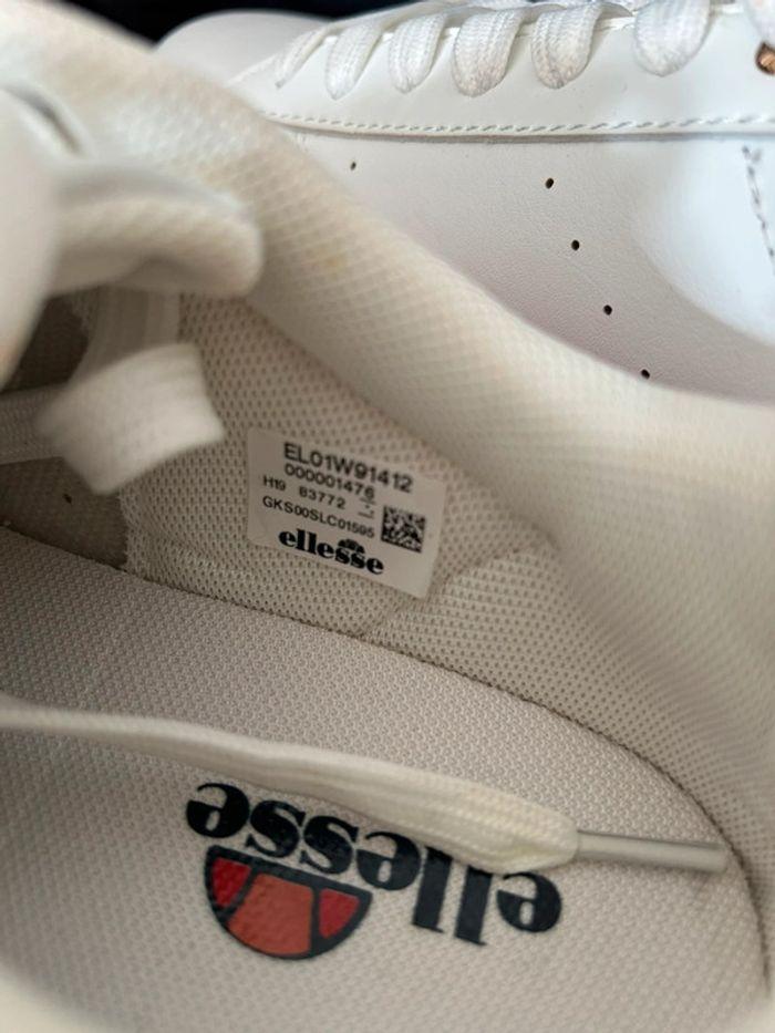 Chaussure blanche Ellesse taille 40 - photo numéro 5