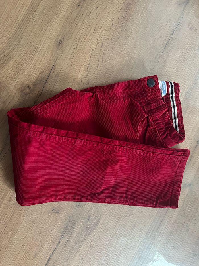 Pantalon velours jacadi 8 ans excellent etat - photo numéro 1