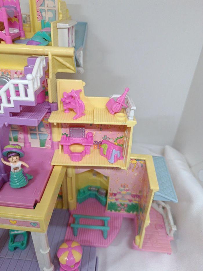 Polly pocket bluebird grande maison jaune yellow clubhouse house accessoires danse dépliable - photo numéro 17