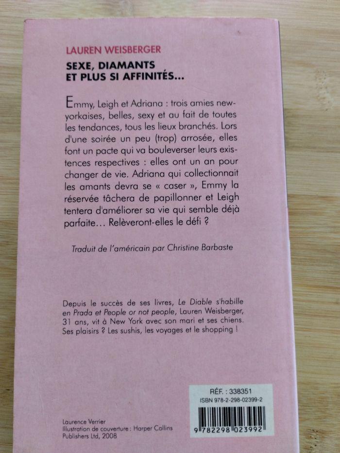 Roman Sexe, diamants et plus si affinités - photo numéro 2