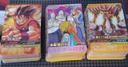 Lot 147 Data Carddass DBZ Bakuretsu Impact Dragon Ball Z cards cartes set rare