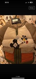 Manteau Mickey 9Mois