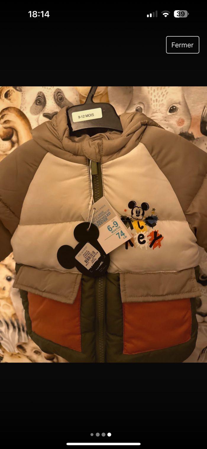 Manteau Mickey 9Mois - photo numéro 1