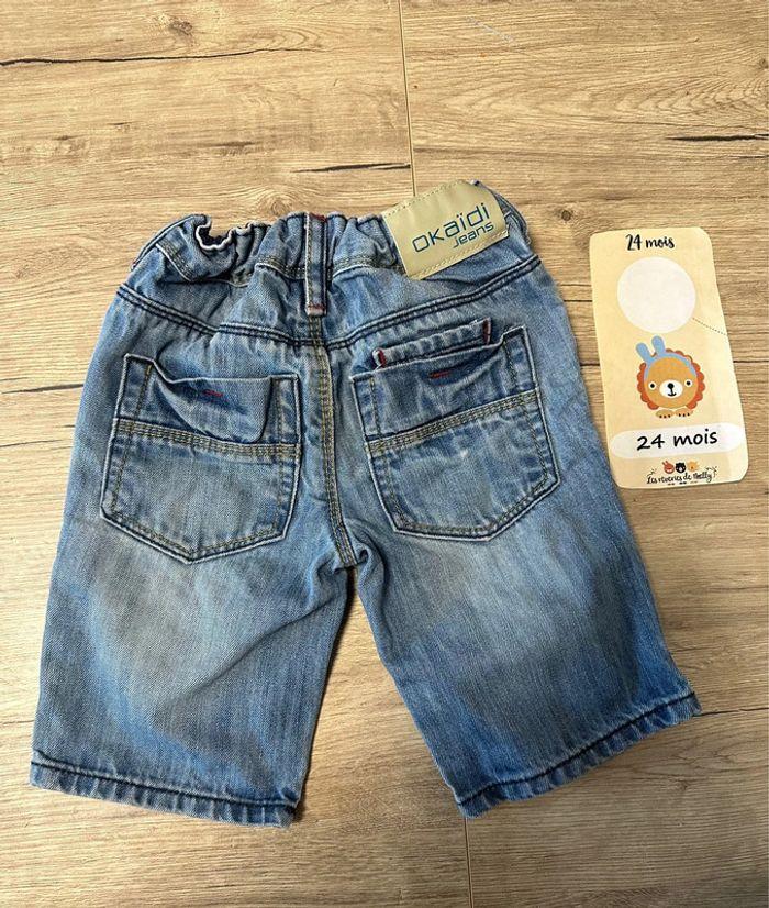 Short jean Okaidi 2 ans - photo numéro 2