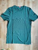 T shirt 1083 vert 100% coton