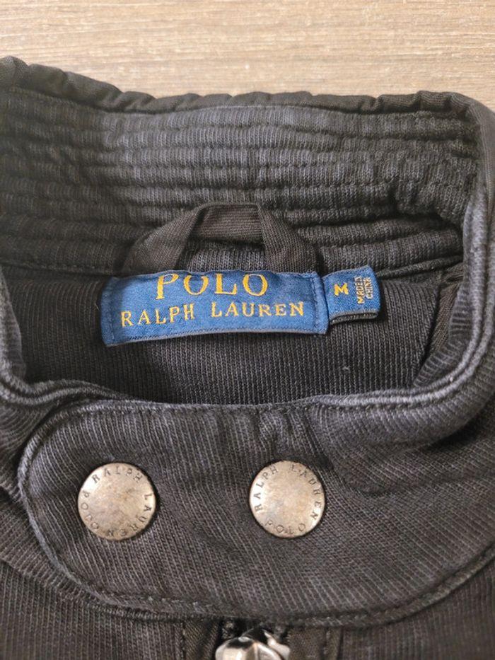 Veste Jacket Polo Ralph Lauren Femme Taille M Noir Vintage - photo numéro 6