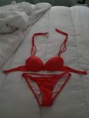 Maillot de bain corail taille L