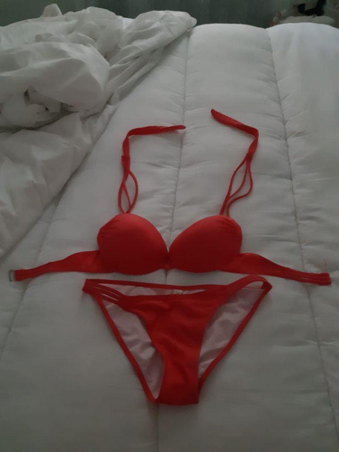 Maillot de bain corail taille L - photo numéro 1