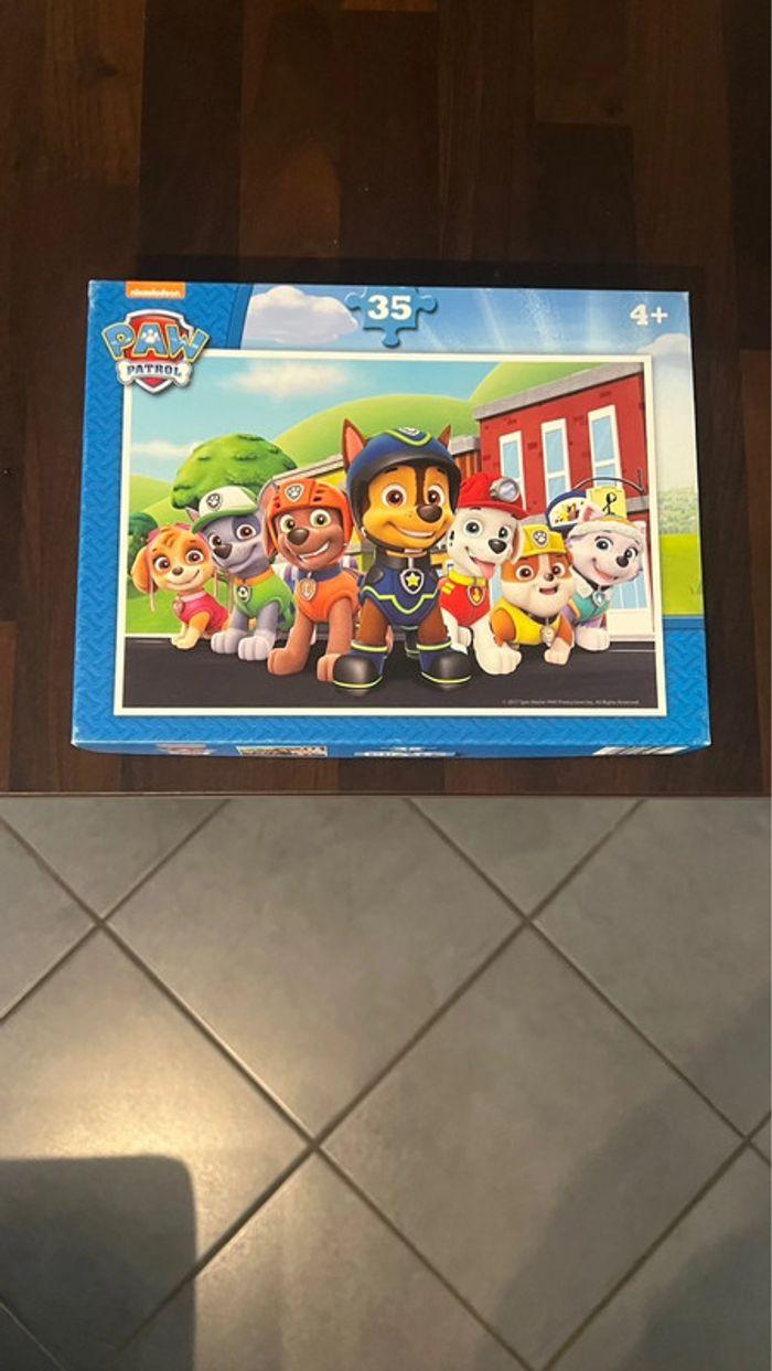 Puzzle pat patrouille paw patrol 35 pièces en bonne état . - photo numéro 6