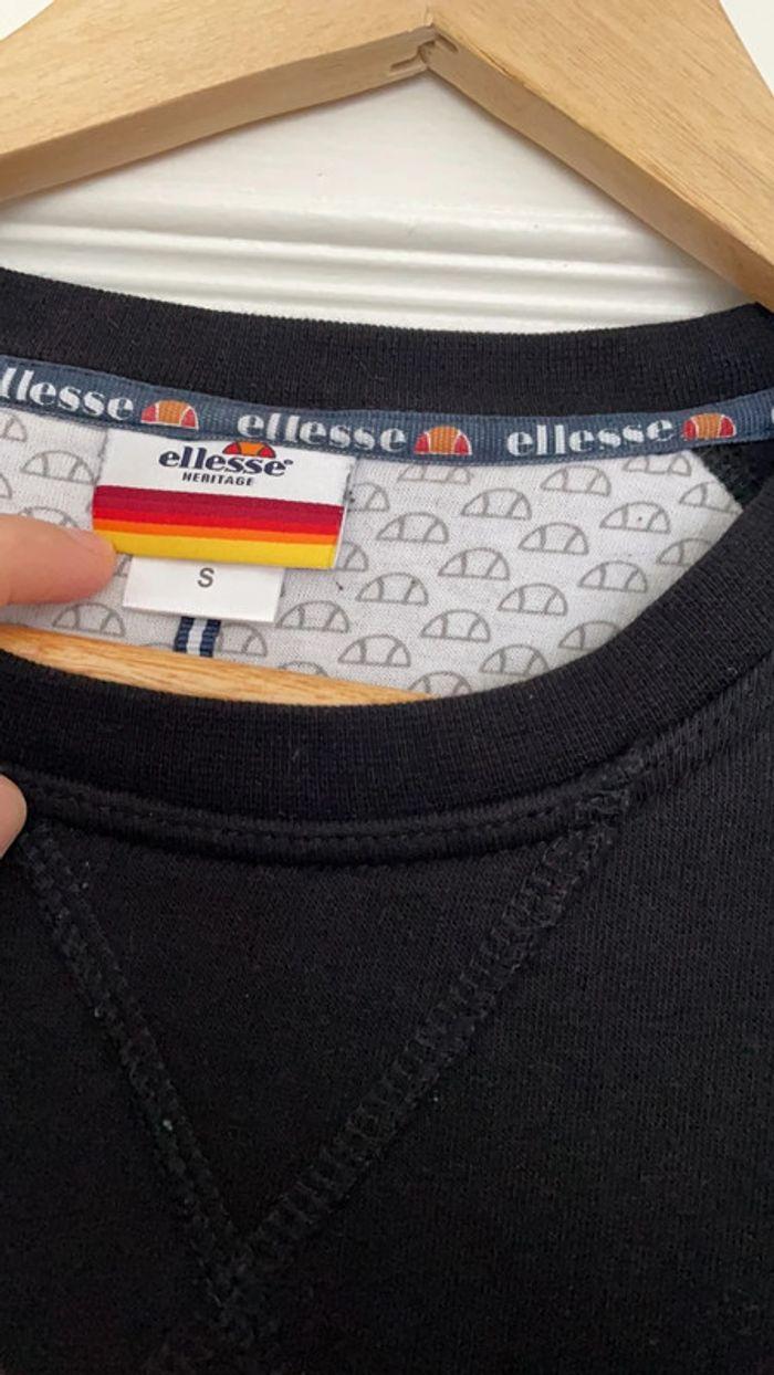 Sweat noir Ellesse taille S - photo numéro 5