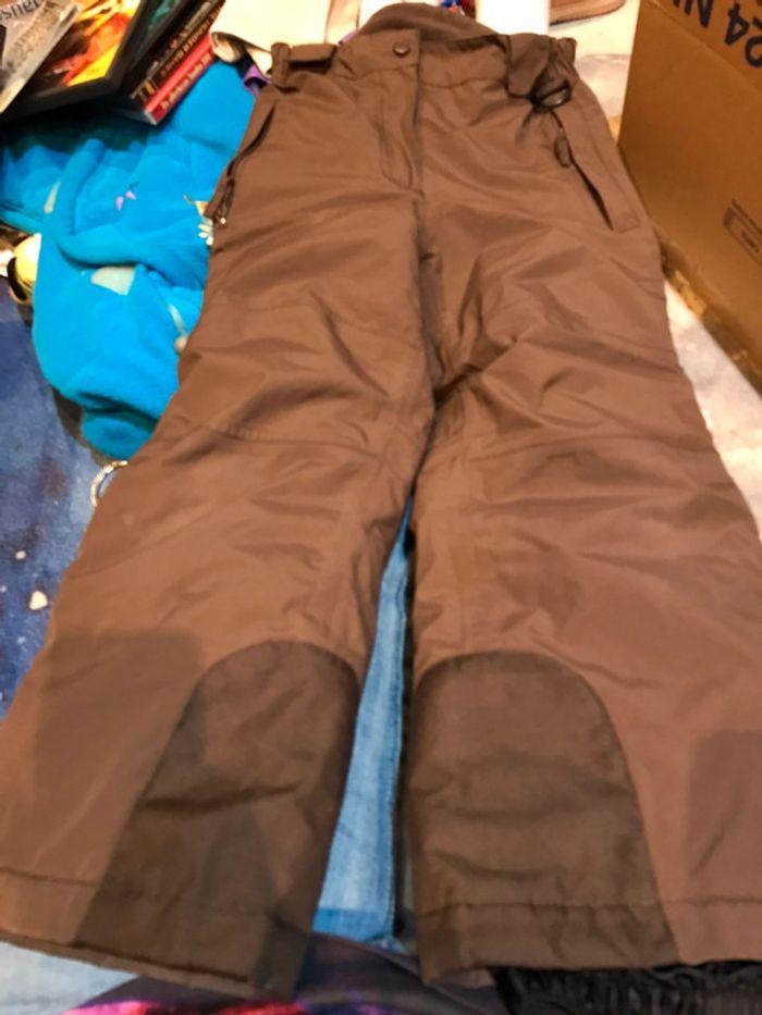 Pantalon de ski brun - photo numéro 1