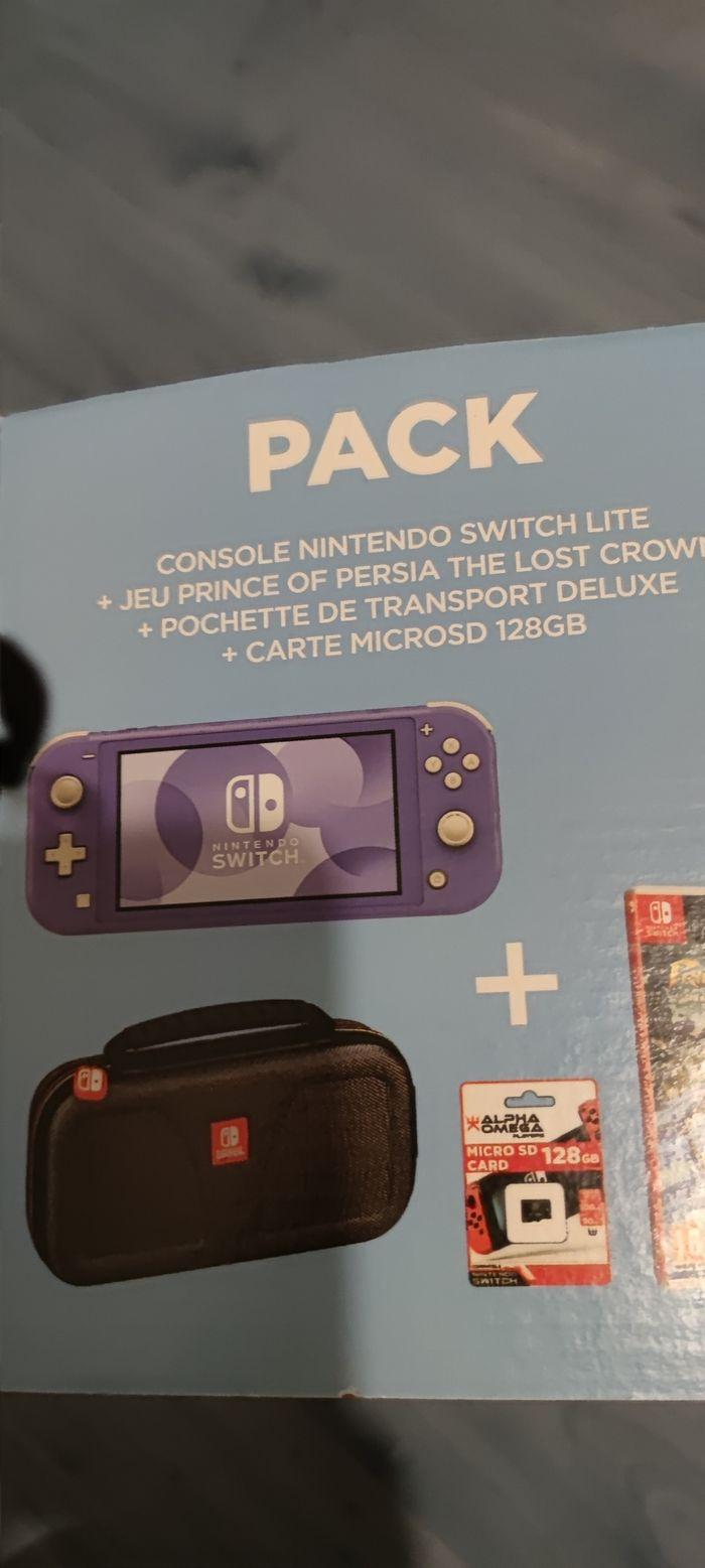 Pack console Nintendo Switch lite prince of persia the Lost crown neuf - photo numéro 2