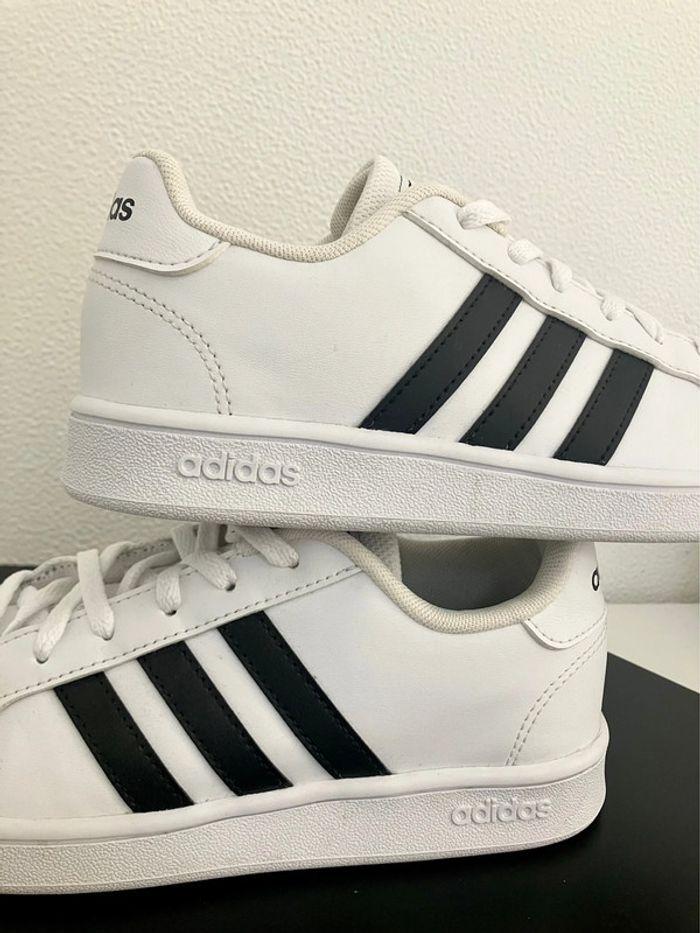 Adidas Grand Court 2.0 White/Black - photo numéro 2