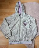 Petite veste zippée 10 ans fille