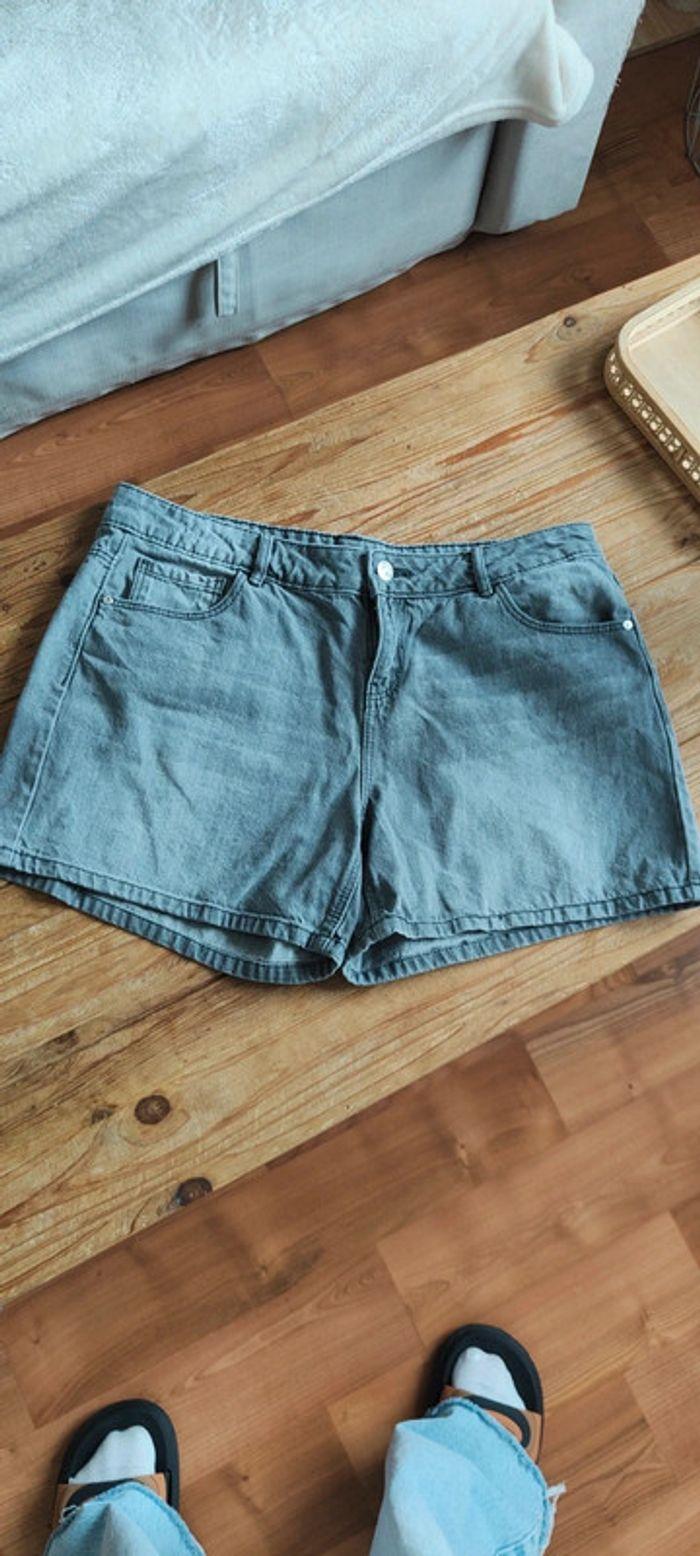 Short en jean gris Pimkie - photo numéro 3