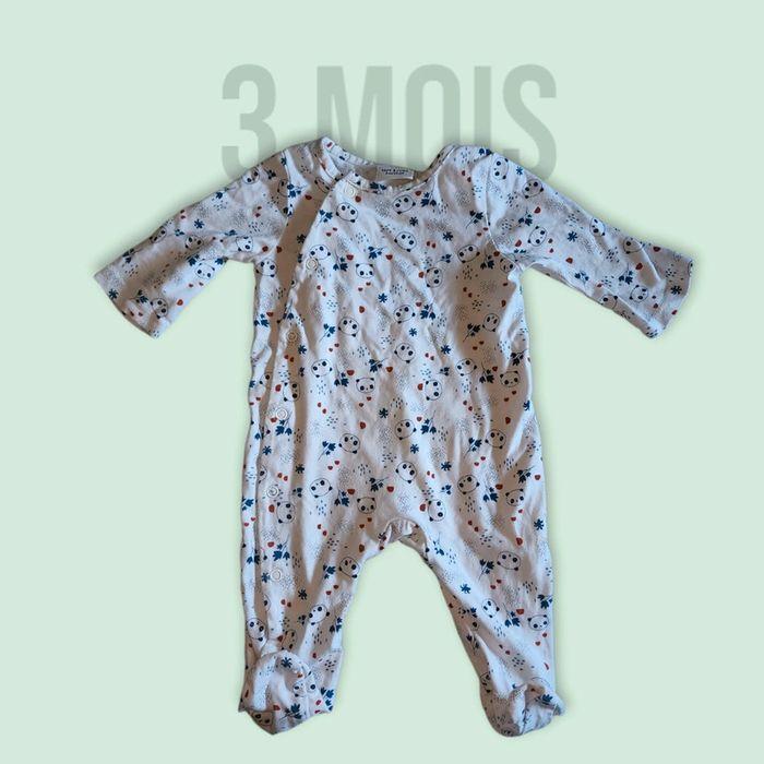 Pyjama bebe tape à l œil 3 mois - photo numéro 1