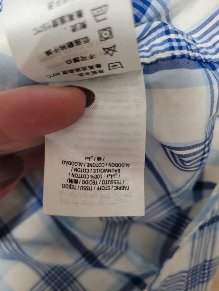 Chemise à carreaux GANT taille S - photo numéro 3