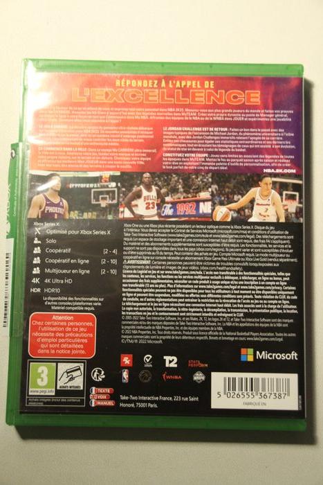 NBA 2K 23 - Microsoft Xbox Series X - photo numéro 3