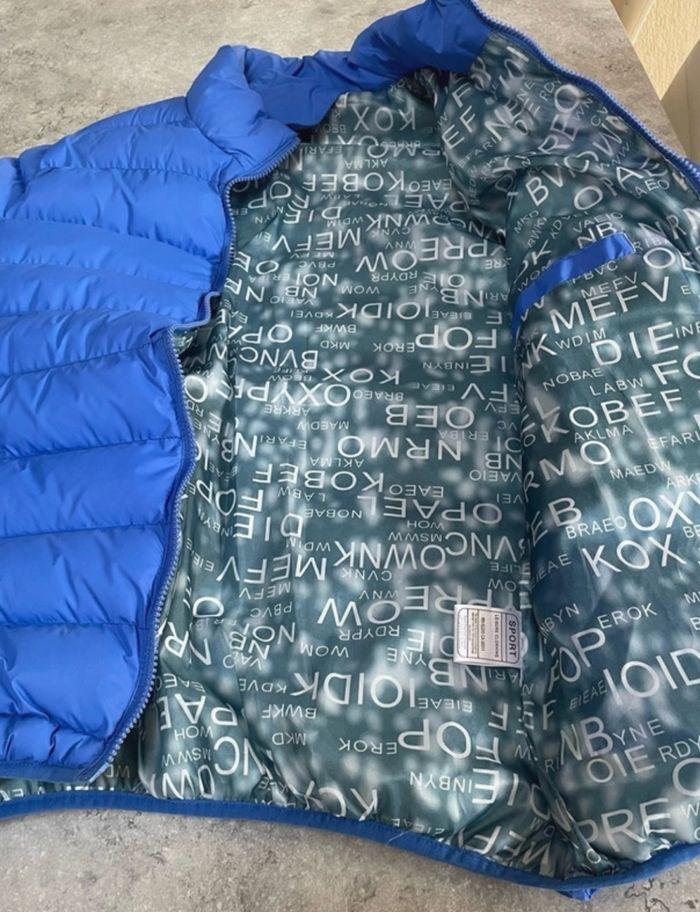 Veste matelassée bleu homme neuve correspond à une taille L - photo numéro 3