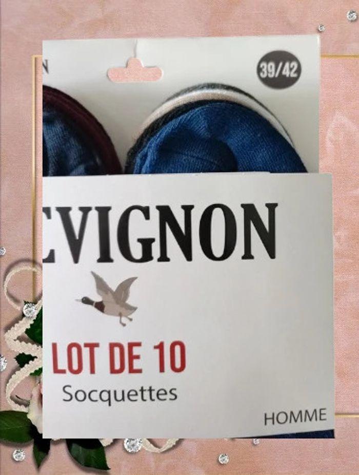 Lot de 10 paires de chaussettes invisibles Chevignon - photo numéro 4