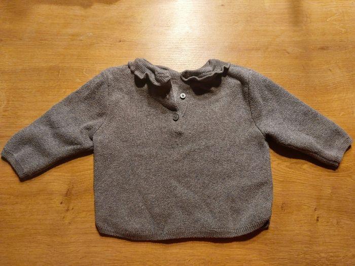 Pull cœur gris - photo numéro 4