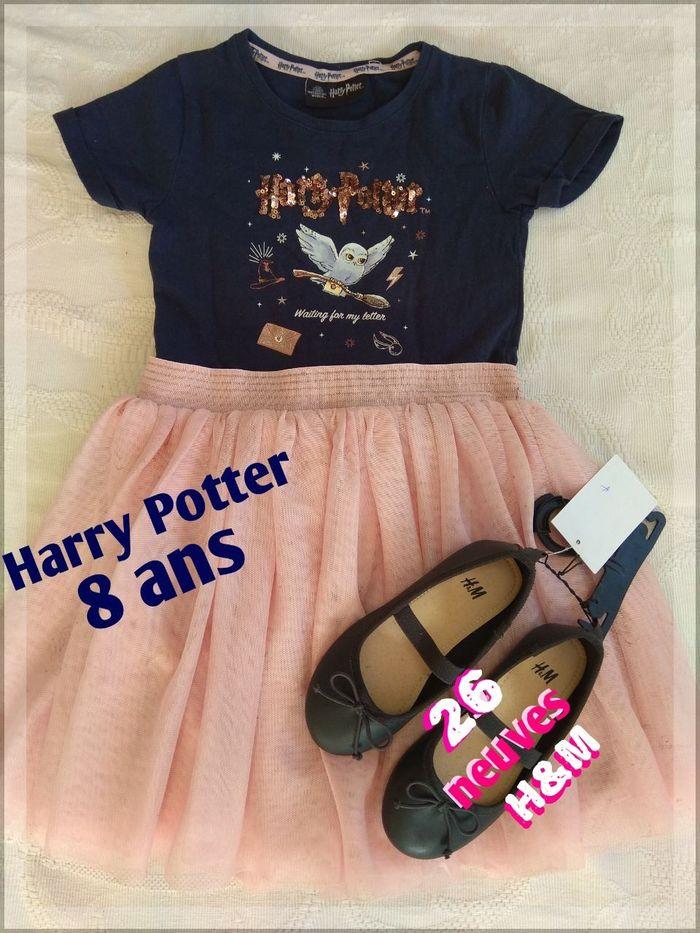 Robe Harry Potter 8ans + chaussures neuves 26 - photo numéro 1