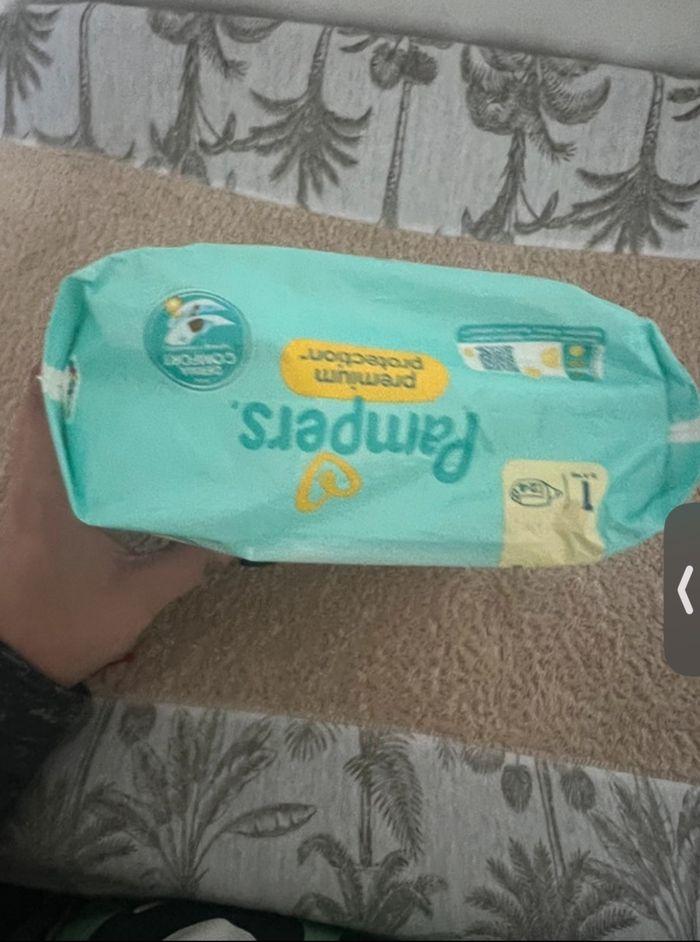 Paquet de couche Pampers taille 1 - photo numéro 2