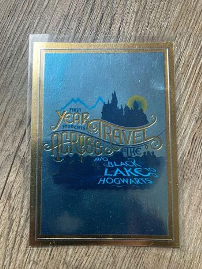 Carte Harry Potter Bienvenue à Poudlard édition limitée 5/9 Panini - photo numéro 1